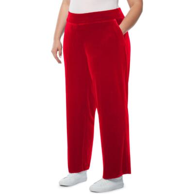 

Женские велюровые эластичные брюки прямого кроя Jones New York Plus BHFO 7696, 10810078
