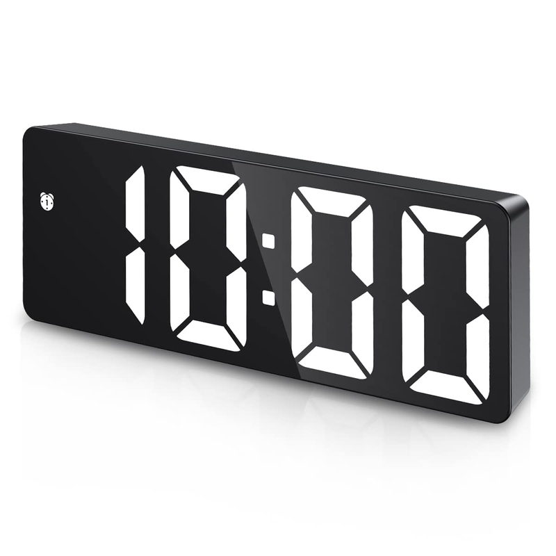 For Teens, Alarm Clocks With Large Led Display, Usb/battery