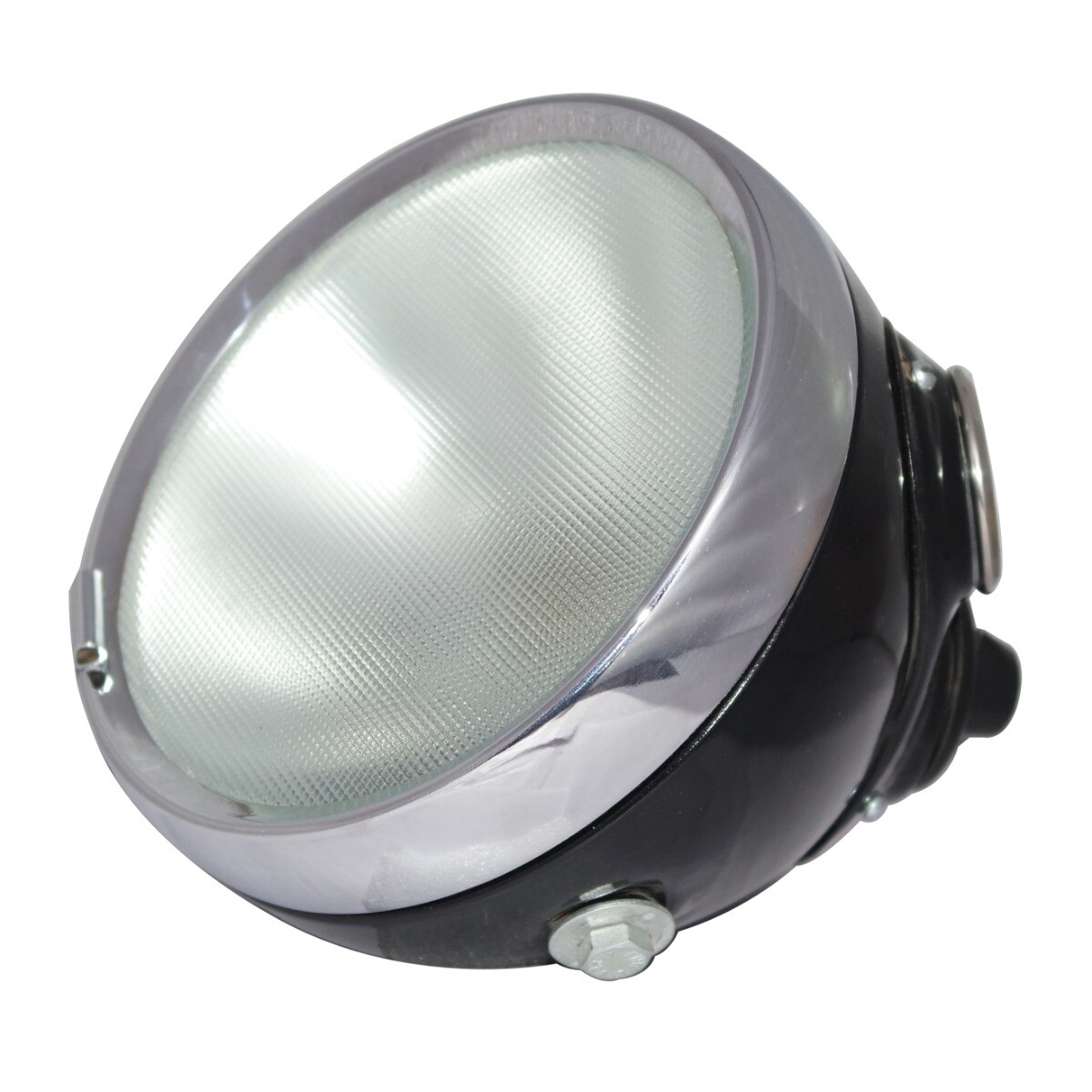 6" Lucas MU42 Flat Frost Glass Headlight Panther Fits Triumph Ariel Douglas 