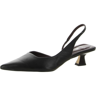 

Sarto Franco Женские туфли Sarto Devin черные на каблуке с открытой пяткой 8,5 средний (B,M) BHFO 8858, Black leather