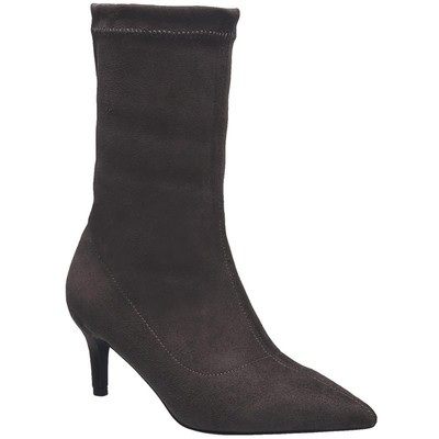 Женские ботильоны Halston GIRONA серого цвета из искусственной кожи 6,5 см (B,M) BHFO 8217