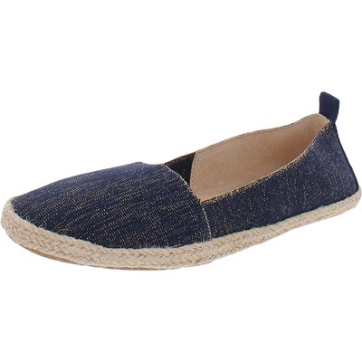 

Yosi Samra Женские эспадрильи Liv 2 темно-синие, металлик, 6, средние (B,M) BHFO 3763, Denim blue, Liv 2