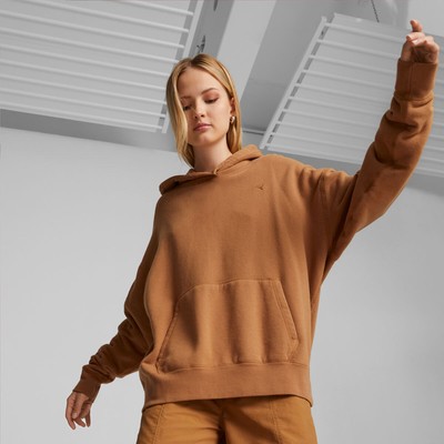 

Puma x INLAND Wmns Hoodie Women загар пустыни, Коричневый