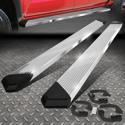 ДЛЯ 2005-2022 ГОДОВ ВЫПУСКА TACOMA DOUBLE CAB 6.25 ХРОМИРОВАННАЯ ПЛИССИРОВАННАЯ ПОДНОЖКА NERF BAR