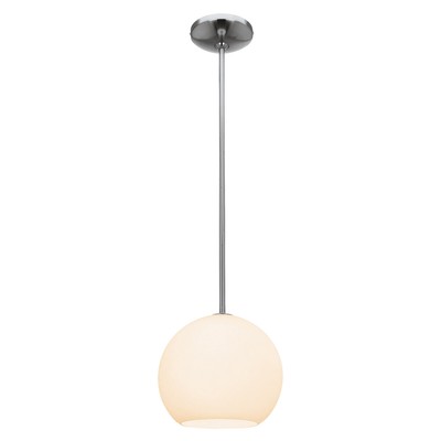 Access Lighting 23950LEDDLP-BS/OPL Nitrogen Pendant Brushed Steel