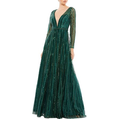 Mac Duggal Женское вечернее платье макси с пайетками BHFO 4524