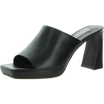 Женские кожаные сандалии на платформе Steve Madden Dedicate без шнурков BHFO 2939