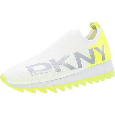 

Женские кроссовки DKNY Azer Yellow Neon Slip-On Flats 7.5 Medium (B, M) BHFO 5239, White/zest