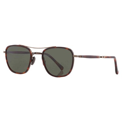 Pre-owned Mr Leight Mr. Leight Price S Pure G15 Pilot Titanium Sunglasses Ml4026 Hont-atg/pg15 49