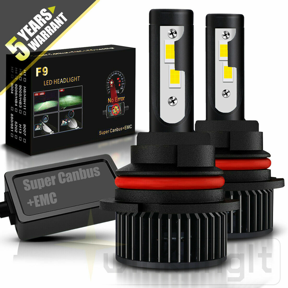 High Low Beam Conversion Kit 6500k Super White