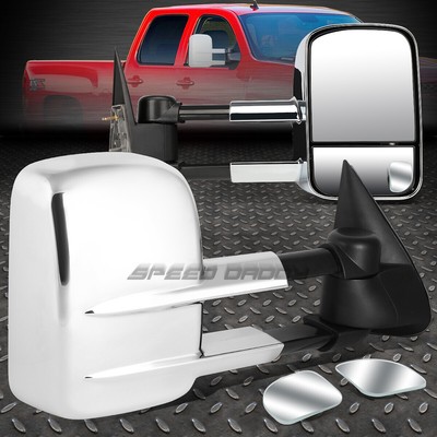 ХРОМИРОВАННОЕ БОКОВОЕ БУКСИРОВОЧНОЕ УСТРОЙСТВО С РУЧНЫМ ВЫДВИЖЕНИЕМ + УГЛОВОЕ ЗЕРКАЛО ДЛЯ СЛЕПЫХ ЗОН ДЛЯ 99-06 GMT800