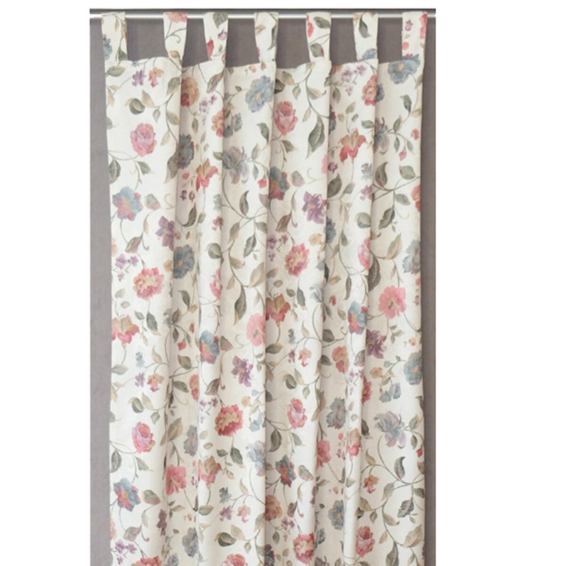 Moderner Landhaus Schlaufenschal & KissenhÃ¼Lle Blumen Druck Country Chic Typ312