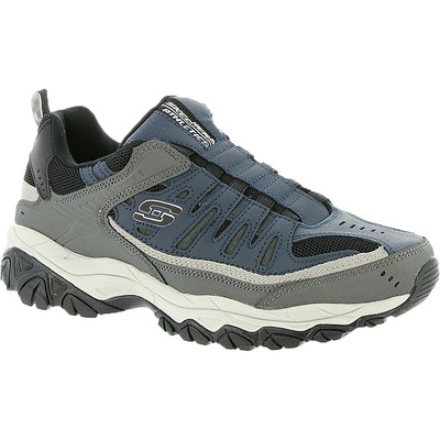 

Мужские кроссовки Skechers After Burn Navy 10 Medium (D) BHFO 1505, Navy/gray