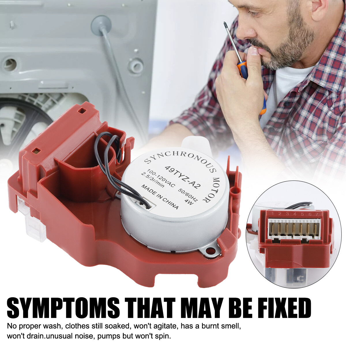 Washer Shift Actuator For Whirlpool Kenmore Maytag Roper W10006355 WPW10006355