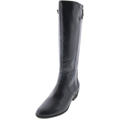Обувь Dr. Scholls Женские блестящие черные сапоги для верховой езды 7.5 Medium (B,M) 0784