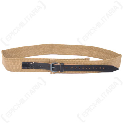 WW2 German Army M44 TROUSER WEBBING BELT - ALL SIZES