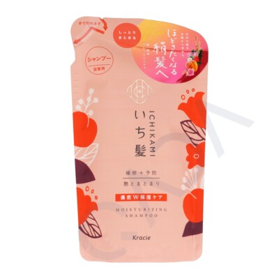 Kracie ICHIKAMI Moisturizing Shampoo Dense Double Moisture Care Refill Pack330ml