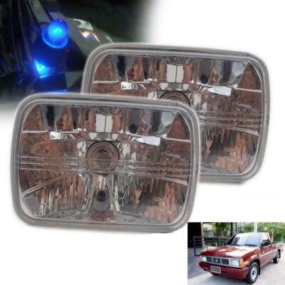 レア　HEAD LIGHT バンダナ Head Light H4 Crystal + Light Blue For Datsun Nissan D21