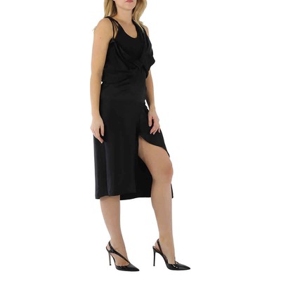 Pre-owned Atlein Ladies Black Hybrid Dress