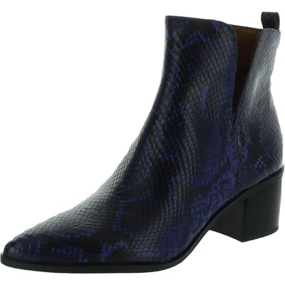 

Женские фиолетовые ботильоны Franco Sarto Darona 6 Medium (B,M) BHFO 4715, Violet leather, Darona