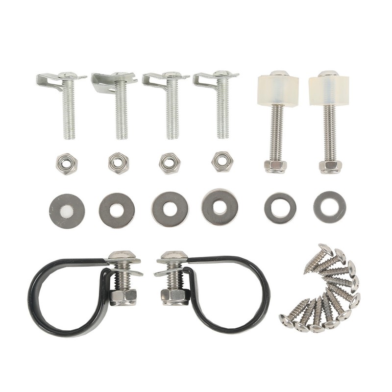 Lower Vented Fairing Mount Hardware Clip Clamps Kit For Harley Touring 1983-2013