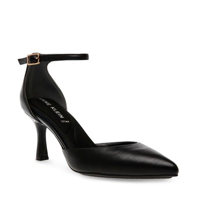 

Черные туфли-лодочки Anne Klein Rhode с пряжкой 5.5 Medium (B,M) BHFO 4292, Черный, Rhode