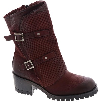 

Женские фиолетовые ботинки до середины икры Miz Mooz Madena 41 Medium (B,M) BHFO 4628, Merlot, Madena