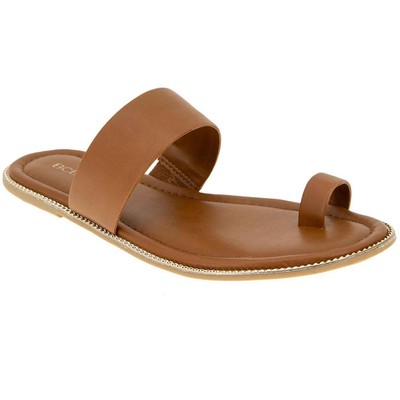 

Женские коричневые шлепанцы BCBGeneration Zulu 7 Medium (B,M) BHFO 1314, Cognac, Zulu