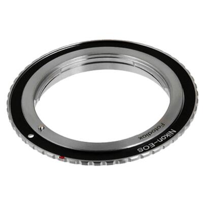 Fotodiox Lens Mount Adapter for Nikon F Mount Lens to Canon EF, EF-S SLR Camera