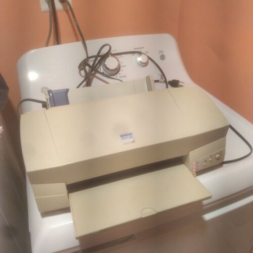Epson Stylus Color 740 Printer Vintage Model P110A With Epson Stylus Color 740 Printer Vintage Model P110A With
