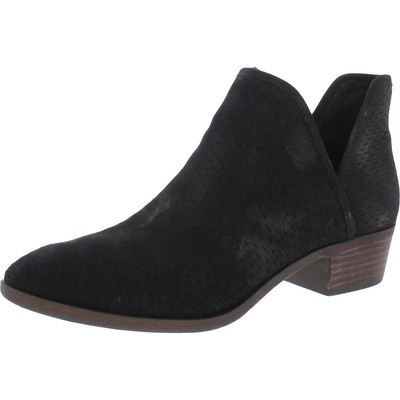 

Женские ботильоны Lucky Brand Baley Black Nubuck Boots 9.5 Medium (B,M) BHFO 6906