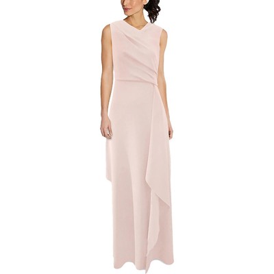 

Adrianna Papell Женское розовое вечернее платье макси с асимметричным вырезом  BHFO 6060, Blush