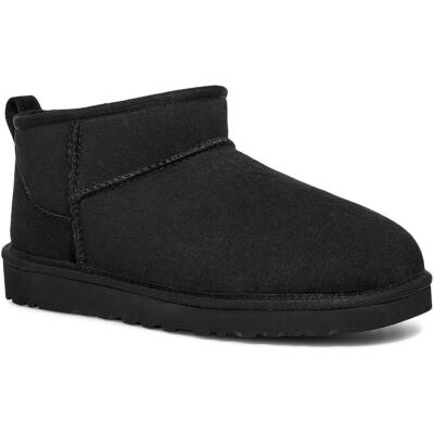 Ugg Мужские классические Ультра Мини черные ботинки Chukka Boots 8 Medium (D) BHFO 6001