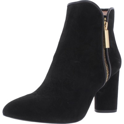 

Женские черные замшевые ботильоны Louise Et Cie Zander Evening 7 Medium (B,M) BHFO 2451, Black/eco kidsue/eco sheep