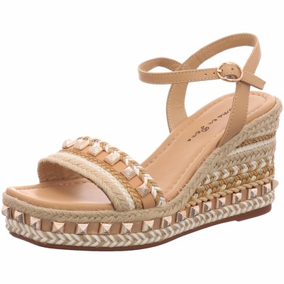 VIZGAR VIZGAR DAMEN SANDALETTEN 230 BEIGE 1337712