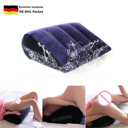 Sex Kissen Keil Mikrofaser Kissen Schaum Position Rampe Möbel Paar Spiel DE