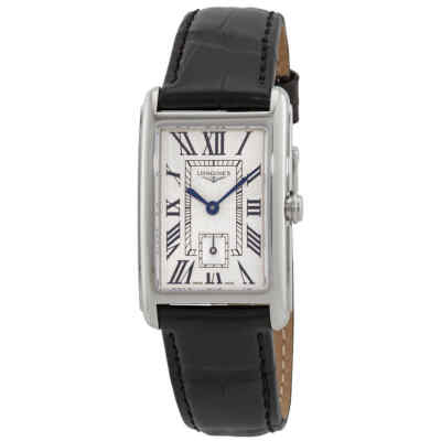 Pre-owned Longines Dolcevita Quartz Silver Dial Ladies Watch L5.512.4.71.0