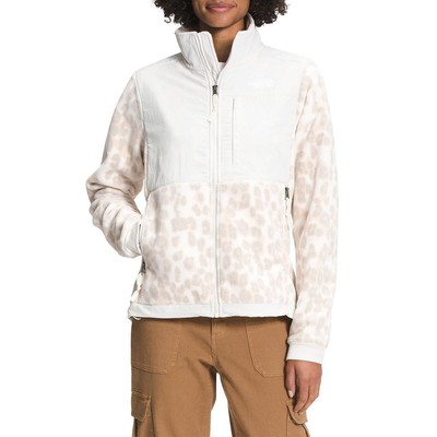 

Женская флисовая куртка смешанного цвета The North Face Denali, верхняя одежда BHFO 2059, Silver grey leopard, Denali
