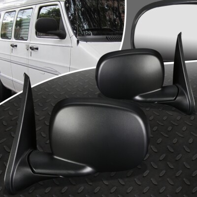 ДЛЯ 99-03 DODGE RAM 1500 2500 ФУРГОН ПАРА OE СТИЛЬ ЗЕРКАЛО ДВЕРИ БОКОВОГО ВИДА С ПРИВОДОМ С ПРИВОДОМ
