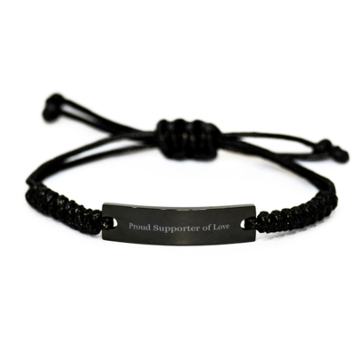 Engraved rope bracelet sale
