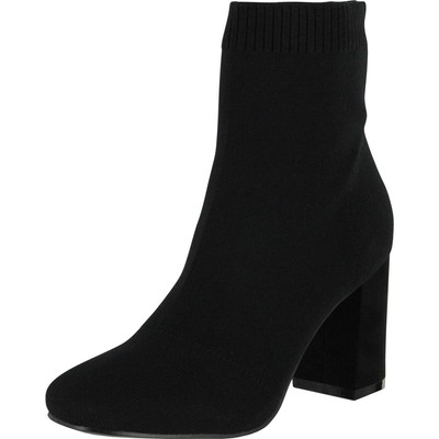 

Женские черные ботинки-носки Mia Erika, размер 8,5, средний (B,M), BHFO 1212, Black knit, Erika