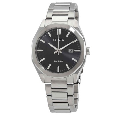 Citizen Eco-Drive Black Dial Men's Watch BM7600-81E