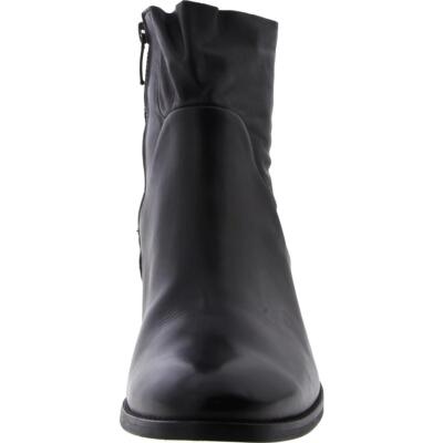 Pre-owned Paul Green Womens Leather Block Heel Booties Ankle Boots Shoes Bhfo 6068