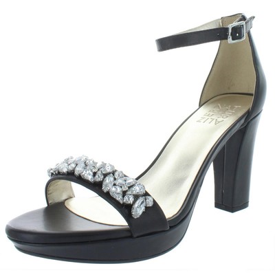 

Женские вечерние сандалии Naturalizer Cassano черные 9,5 средний (B,M) BHFO 4222, Black leather