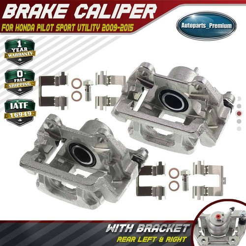 New 2PCS Rear Brake Calipers Fits Honda Pilot 2009 2010 2011 2012 2013