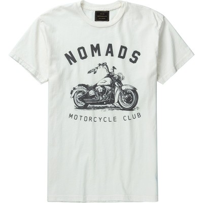 

Оригинальная брендовая футболка Nomads в стиле ретро — женская, античный белый, Antique white