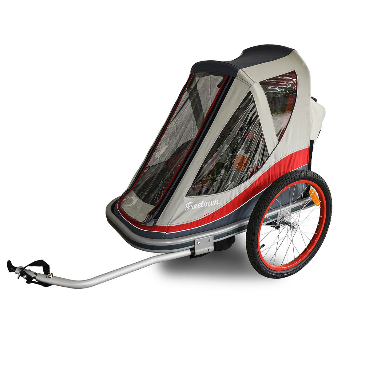FREETOWN Easy Breeze Baby Jogger - Two Child Bicycle Trailer