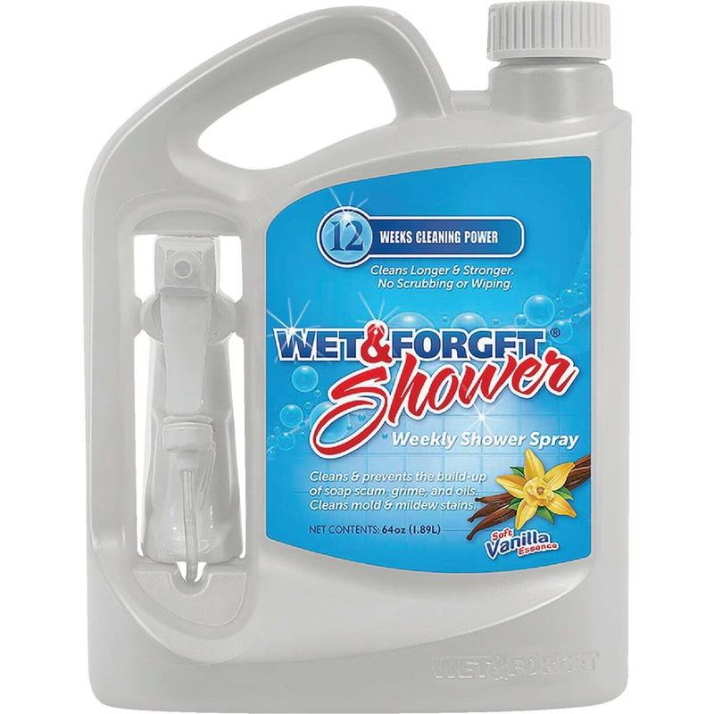Shower Cleaner Spray, Vanilla Scent, 64 Oz