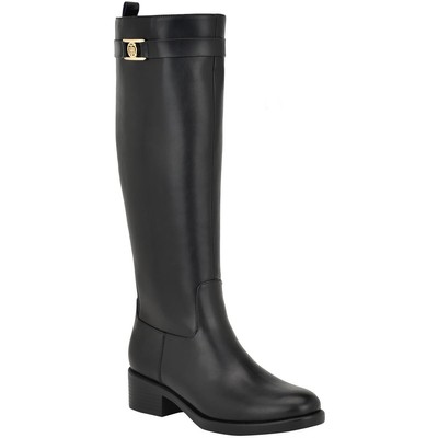 Женские сапоги до колена Tommy Hilfiger Iviann черного цвета 8.5 Medium (B,M) BHFO 6381