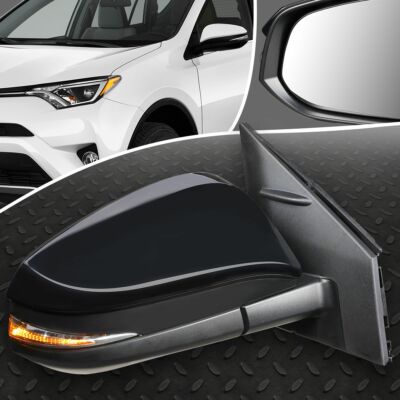 ДЛЯ 13-15 TOYOTA RAV4 OE СТИЛЬ С ПИТАНИЕМ + ПОДОГРЕВ + СИГНАЛ ПОВОРОТА ПРАВАЯ БОКОВАЯ ДВЕРЬ ЗЕРКАЛО